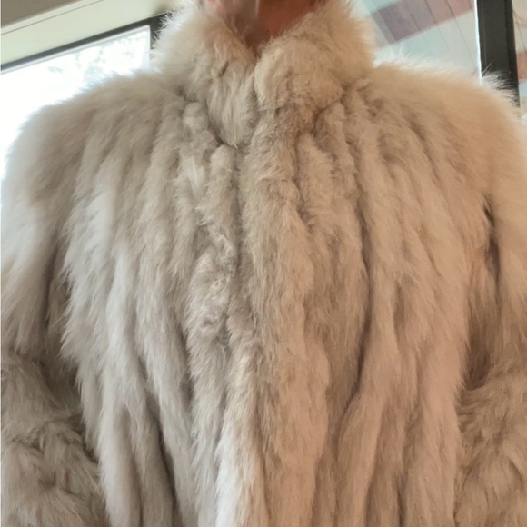 Vintage Saga Genuine Fox Fur Coat made in Finland - Picture 10 of 13